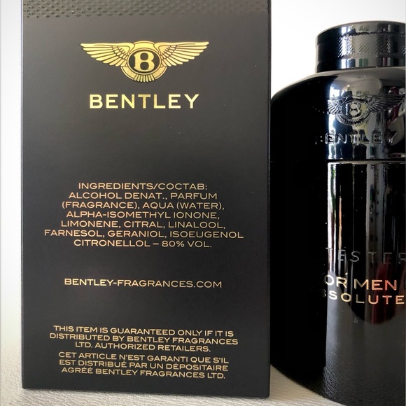 Bentley For Men Absolute 100ml EDP - Picture 2 of 4